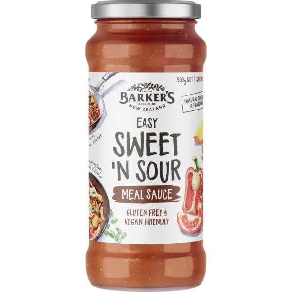 Barkers Easy Sweet & Sour Meal Sauce 500g