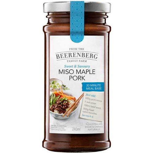 Beerenberg Miso Maple Pork 240ml